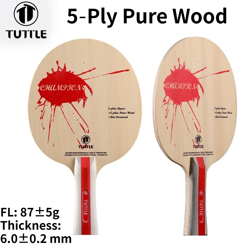 Table Tennis Champion - TUTTLE Champion Road - Raqueta de