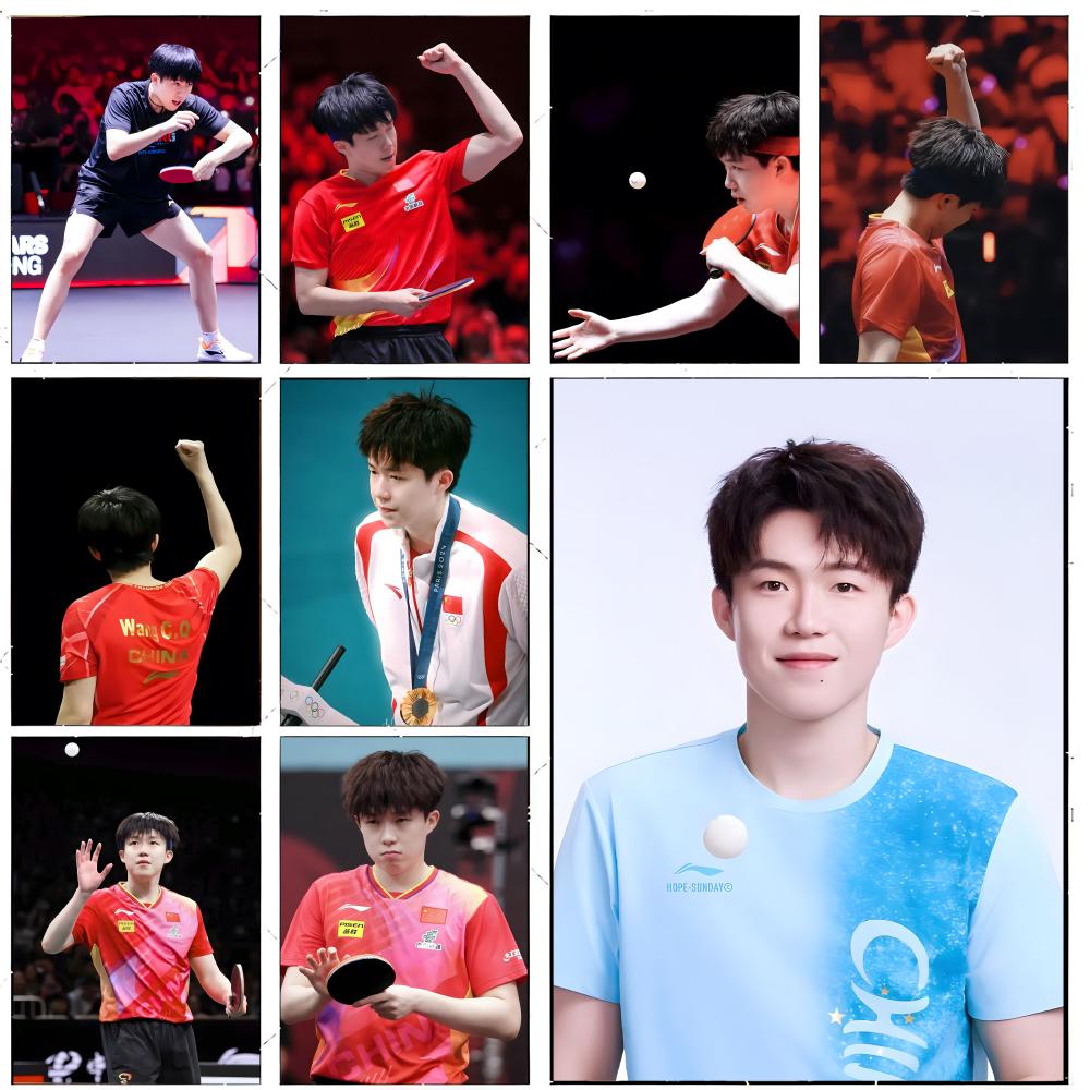 Table Tennis Champion - Póster del campeón de tenis de