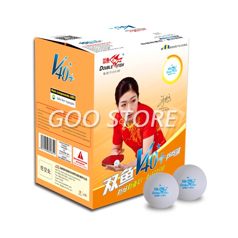 100 pelotas Double Fish V40+ 1 - Table Tennis Game Pc reseña y precio