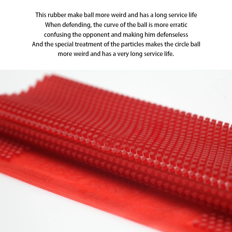 Pips largos OX Dawei 388C-2, h - Table Tennis Xiom reseña y precio