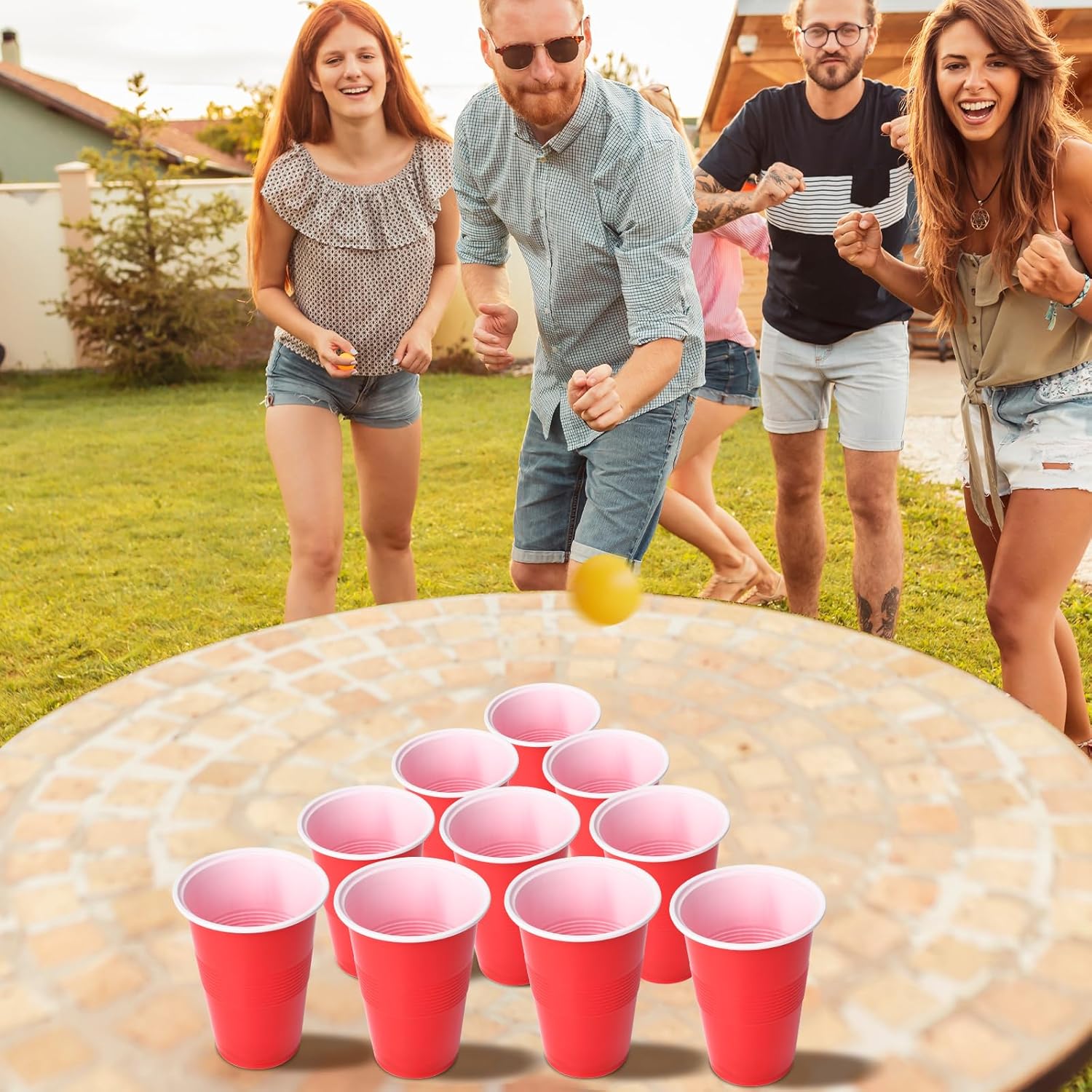 Juego de tazas de Pong, 22 Uds - Table Tennis Kit reseña y precio