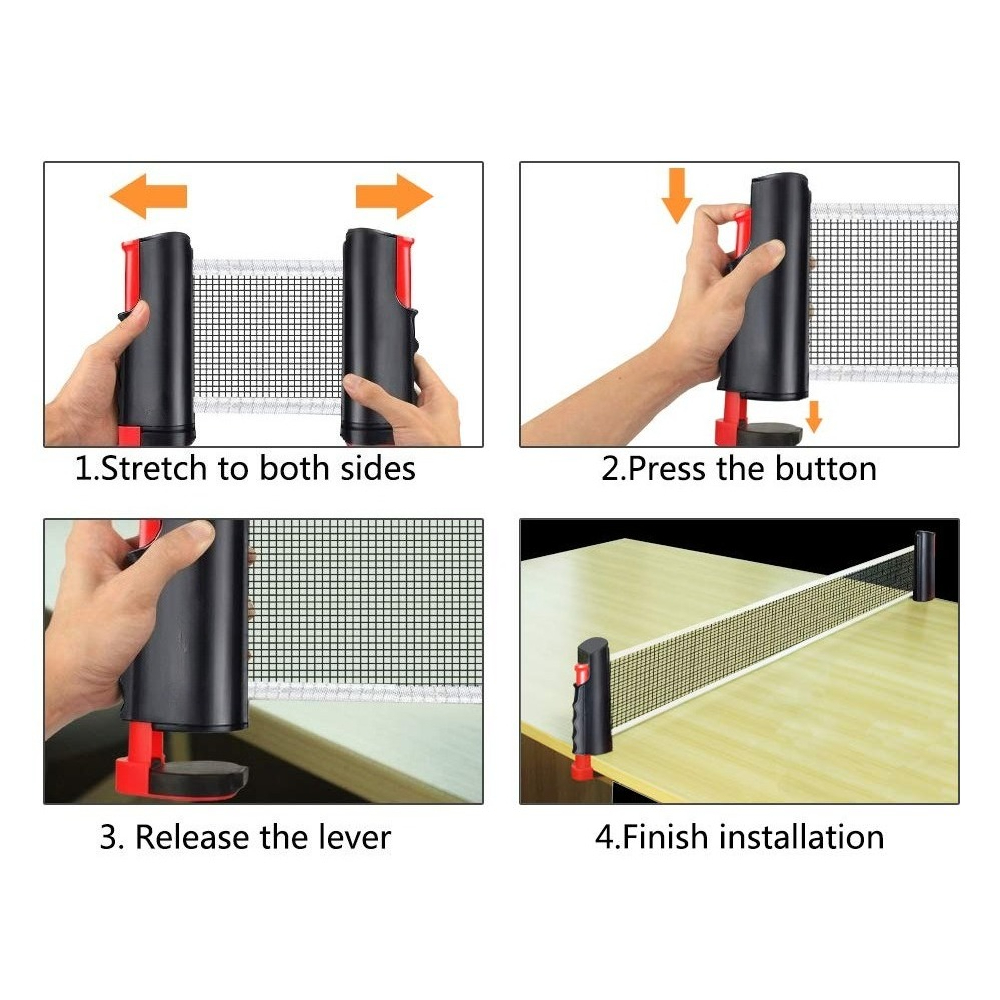 Red de tenis de mesa, estante  - Table Tennis Kit reseña y precio