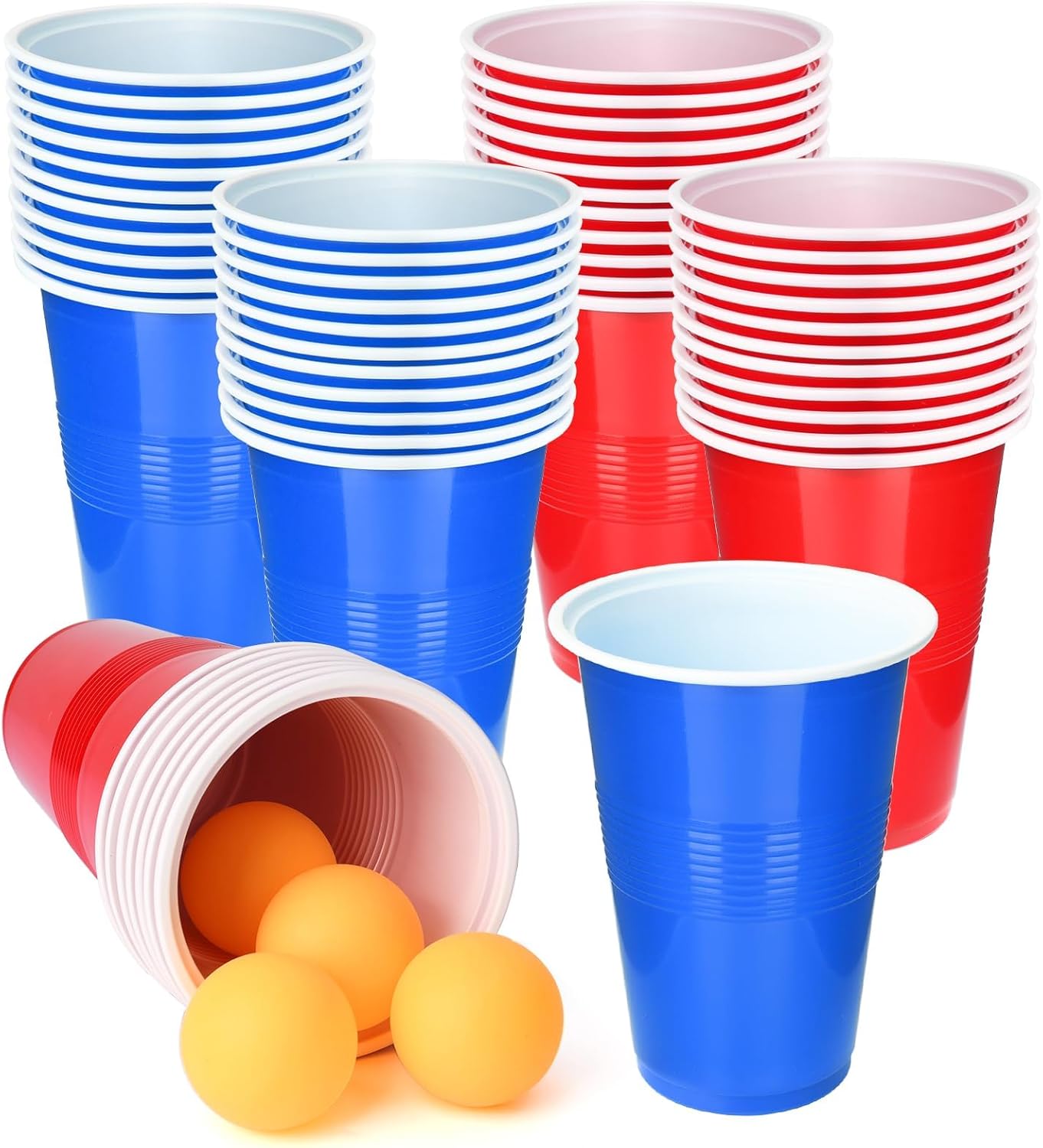 60 vasos de plástico para fies - Table Tennis Kit reseña y precio