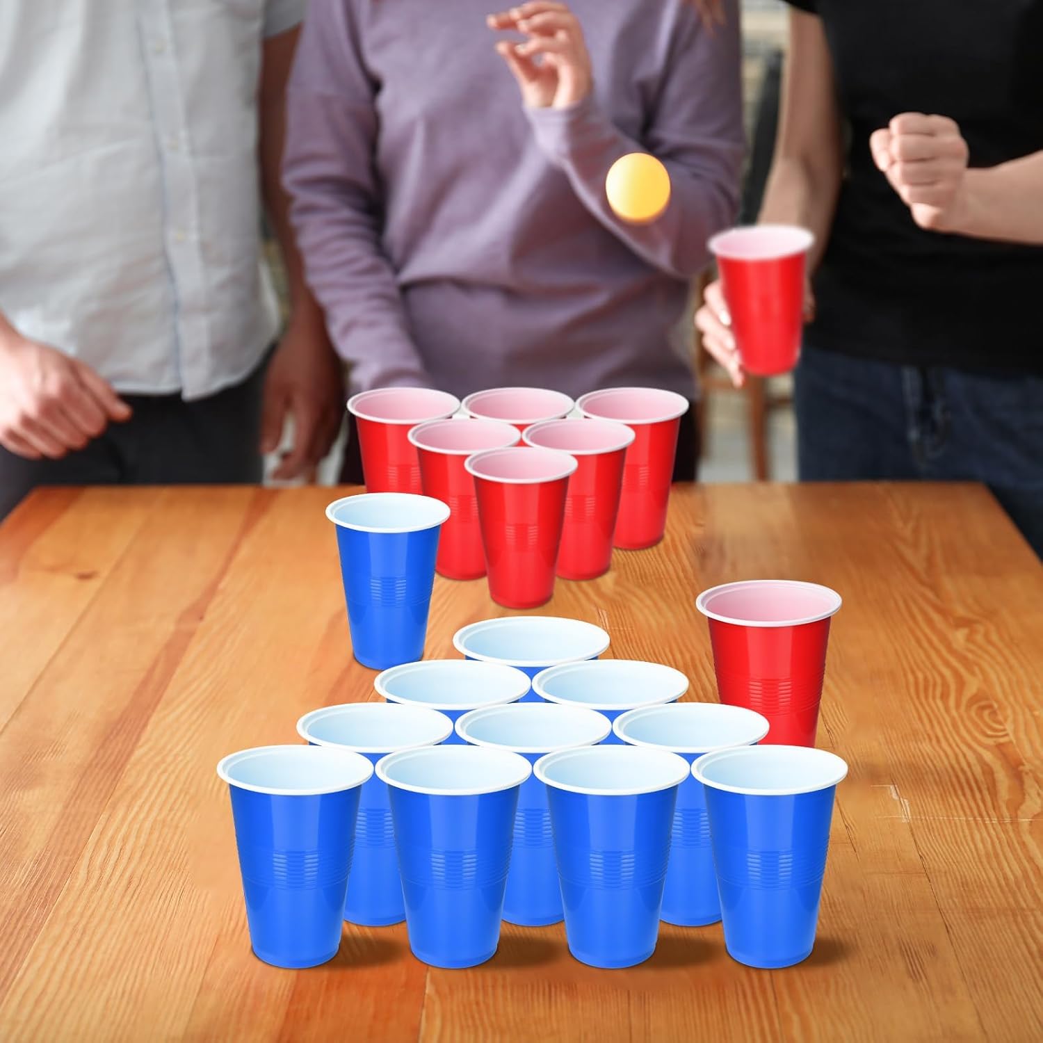 60 vasos de plástico para fies - Table Tennis Kit reseña y precio