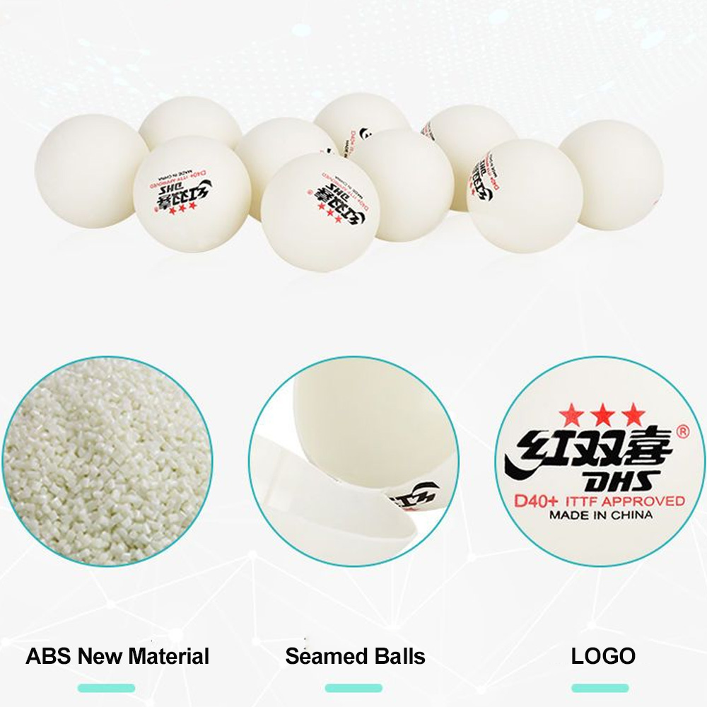 DHS D40+ DJ40+ Pelotas de Ping - Table Tennis Game Pc reseña y precio